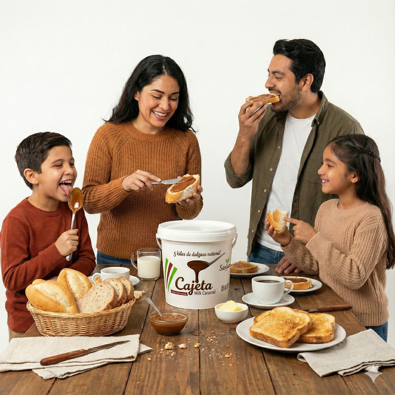 Cajeta De La Mera Buena, 5.7 Kg De Pura Cajeta De San Juan.