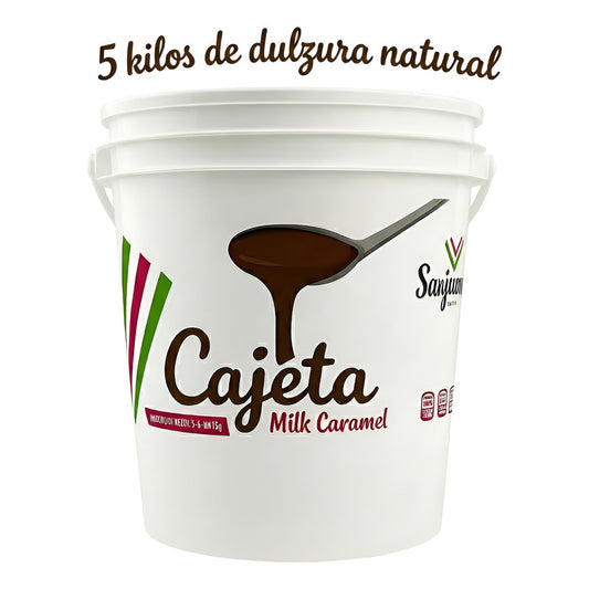 Cajeta De La Mera Buena, 5.7 Kg De Pura Cajeta De San Juan.