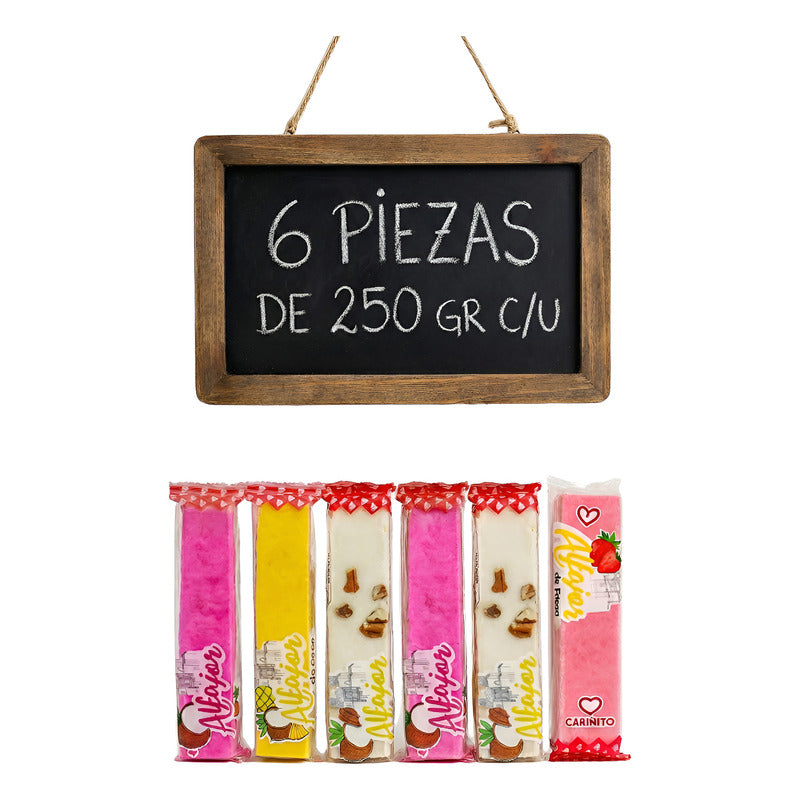 Kilo Y Medio De Alfajor De San Juan 6pz 250gr Varios Sabores