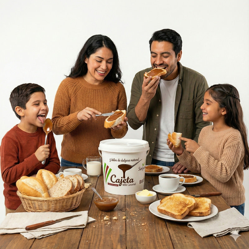 Cajeta De La Mera Buena, 5.7 Kg De Pura Cajeta De San Juan.