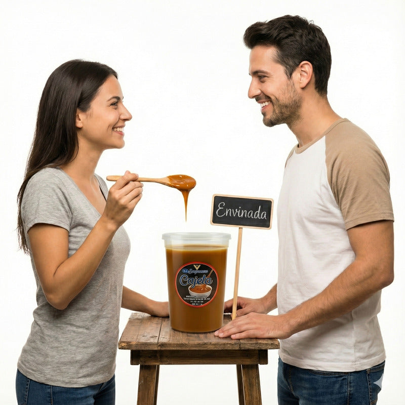 La Mejor Cajeta De San Juan De Los Lagos, 1 Kg Envinada.