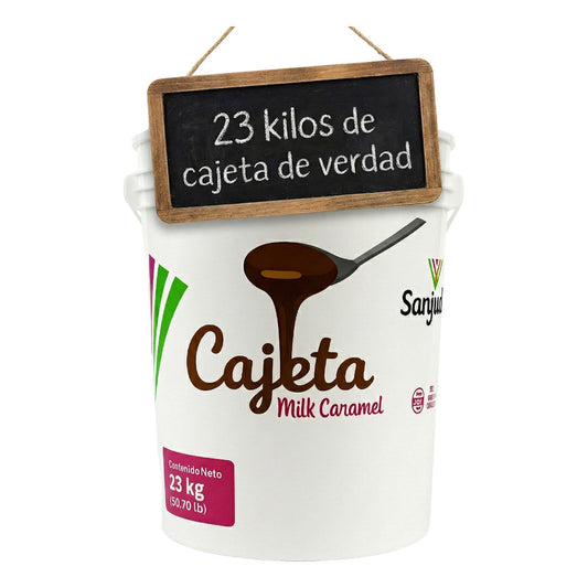 Cajeta De La Mera Buena De San Juan Cubeta 23 Kg Natural