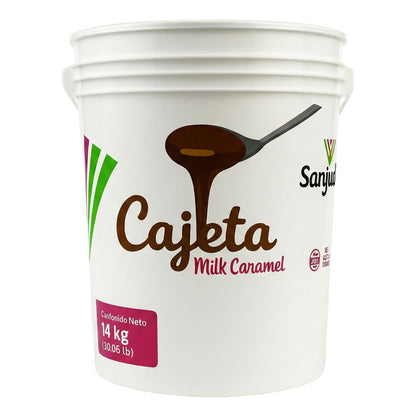 La Mera Cajeta Sanjuanero Cubeta 14 Kg ¡alcanza Para Todos!