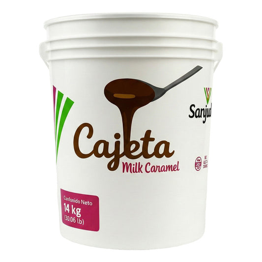 La Mera Cajeta Sanjuanero Cubeta 14 Kg ¡alcanza Para Todos!