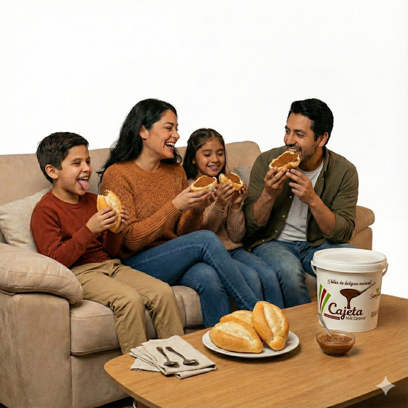 Cajeta De La Mera Buena, 5.7 Kg De Pura Cajeta De San Juan.